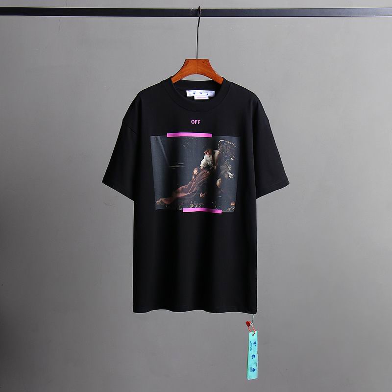 Wholesale Cheap Off White Short Sleeve Replica Designer T Shirts for Sale