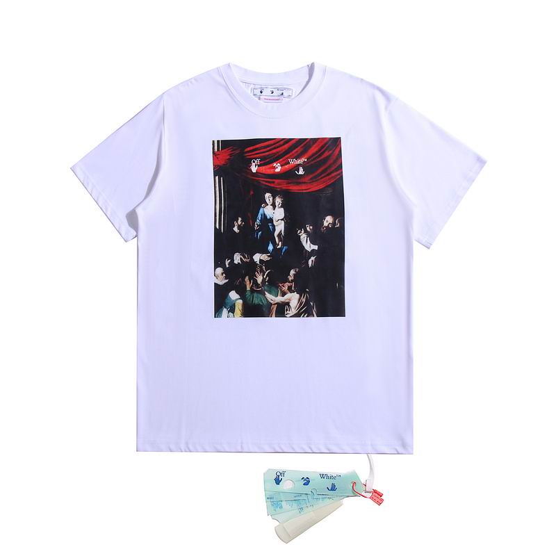 Wholesale Cheap Off White Short Sleeve Replica Designer T Shirts for Sale