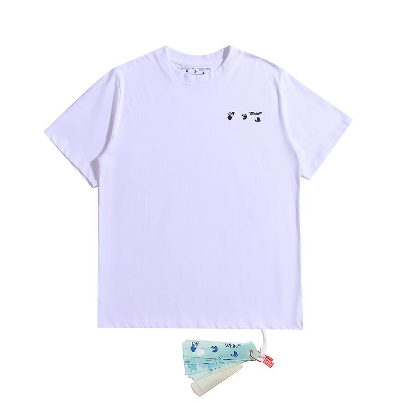 Wholesale Cheap Off White Short Sleeve Replica Designer T Shirts for Sale