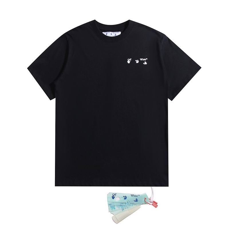 Wholesale Cheap Off White Short Sleeve Replica Designer T Shirts for Sale