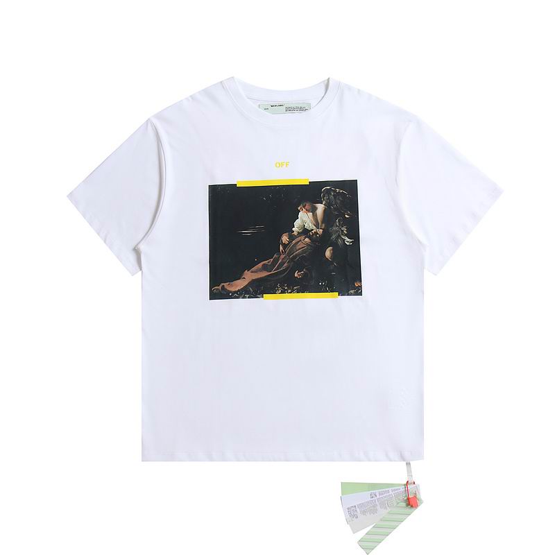 Wholesale Cheap Off White Short Sleeve Replica Designer T Shirts for Sale