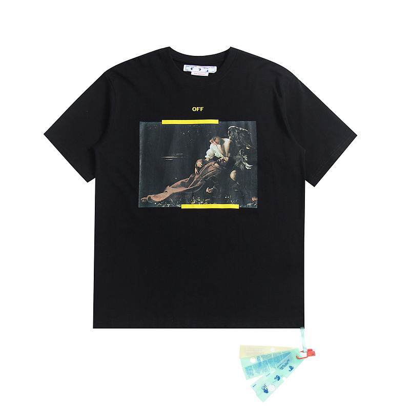 Wholesale Cheap Off White Short Sleeve Replica Designer T Shirts for Sale