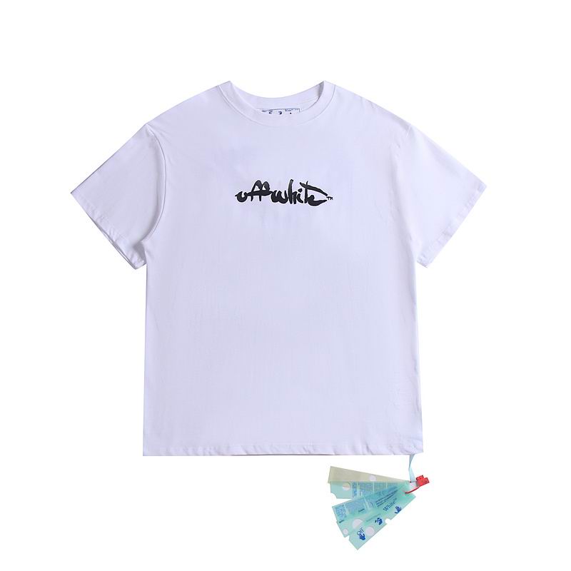 Wholesale Cheap High quality Off White Short Sleeve Replica Designer T Shirts for Sale