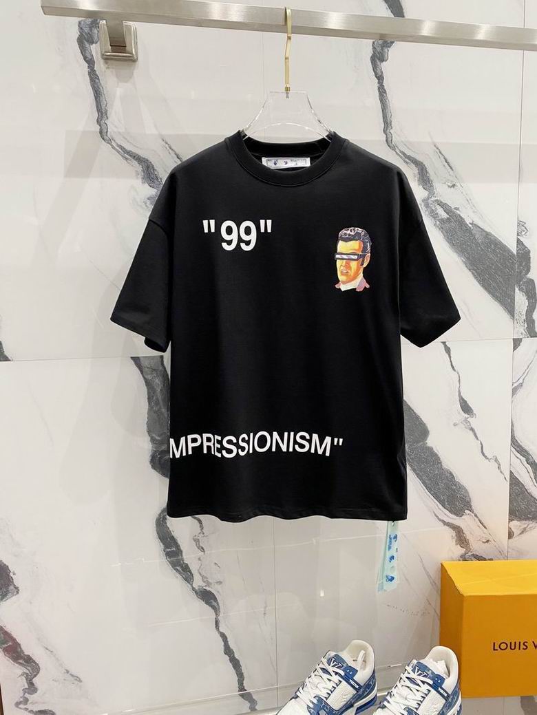 Wholesale Cheap Off White Short Sleeve Replica Designer T Shirts for Sale