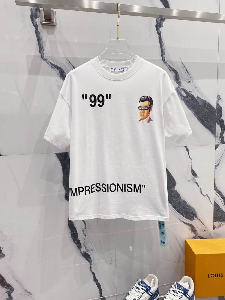 Wholesale Cheap Off White Short Sleeve Replica Designer T Shirts for Sale