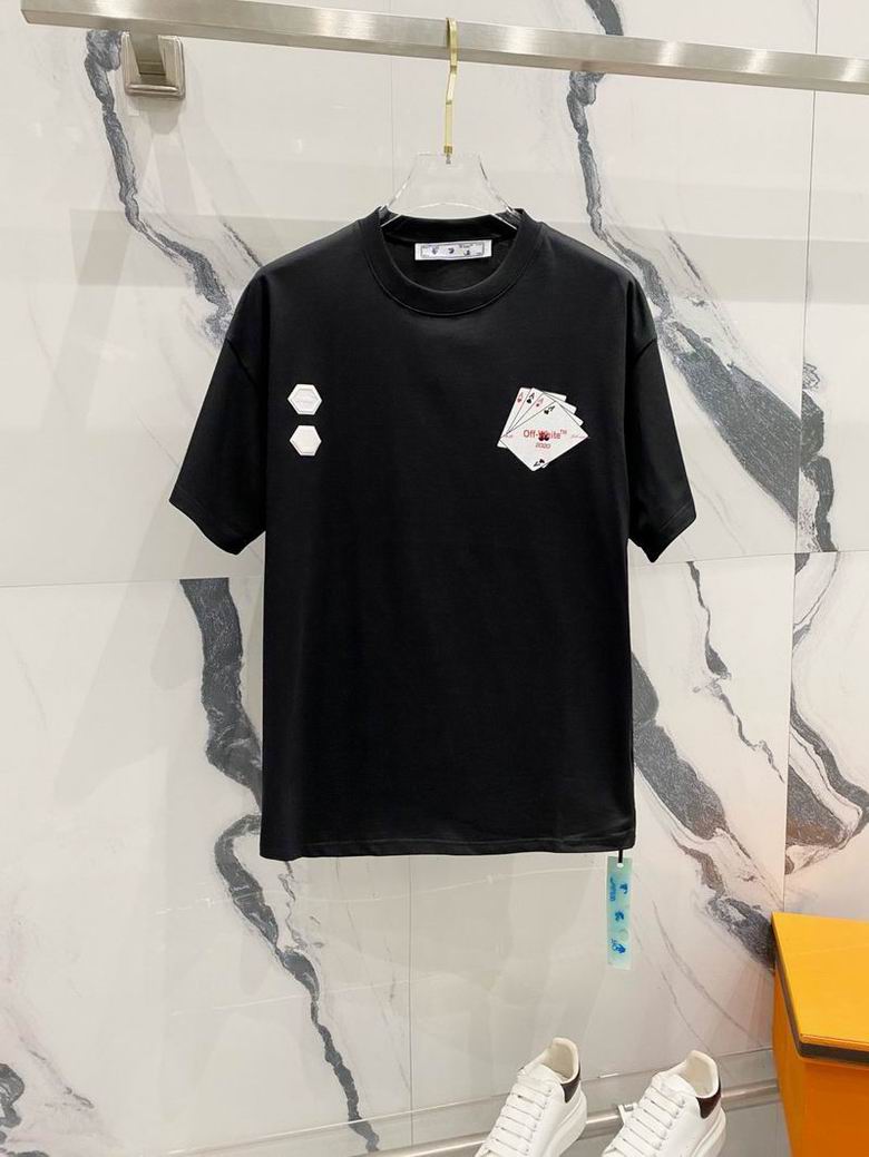 Wholesale Cheap Off White Short Sleeve Replica Designer T Shirts for Sale