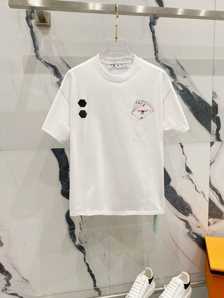 Wholesale Cheap Off White Short Sleeve Replica Designer T Shirts for Sale