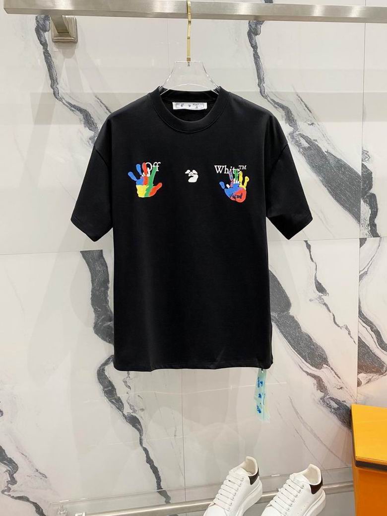 Wholesale Cheap Off White Short Sleeve Replica Designer T Shirts for Sale