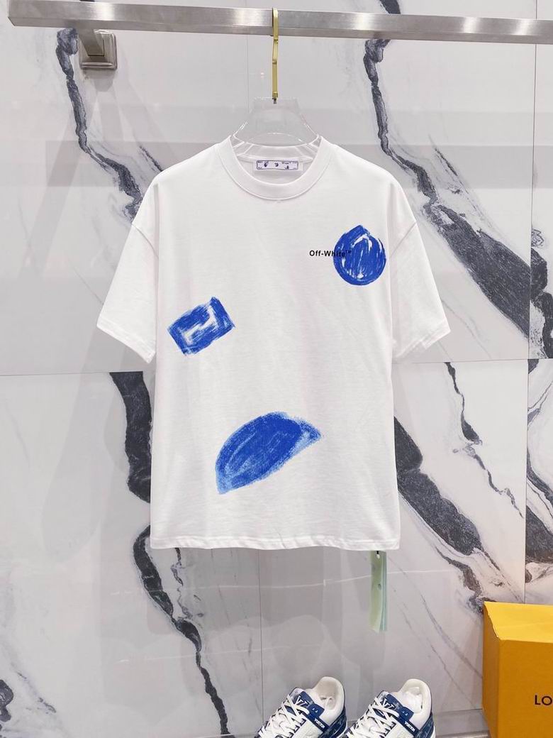 Wholesale Cheap Off White Short Sleeve Replica Designer T Shirts for Sale