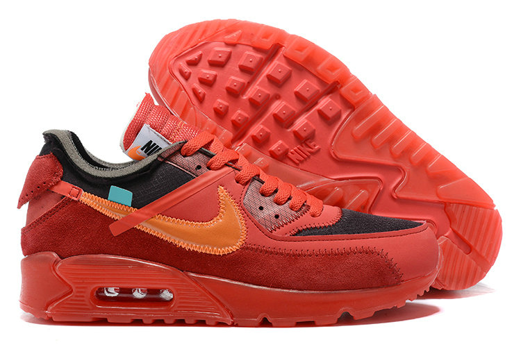 Off White x Nike Air Max 90 Sneakers