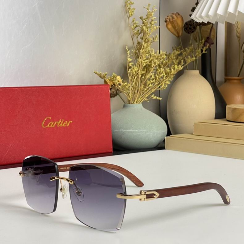 Wholesale Cheap AAA Cartier Replica Sunglasses for Sale
