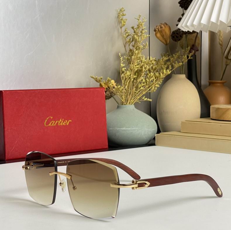 Wholesale Cheap AAA Cartier Replica Sunglasses for Sale