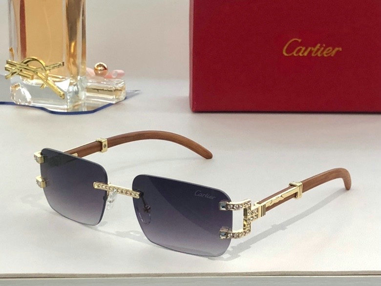 Wholesale Cheap Cartier Replica Sunglasses AAA for Sale