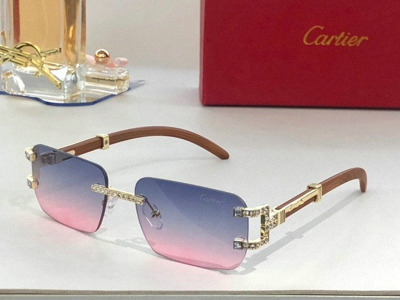Wholesale Cheap Cartier Replica Sunglasses AAA for Sale