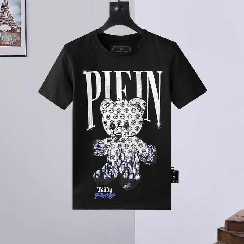 Wholesale High-quality Fashion P.hilipp Plein Short Sleeve Crewneck Designer T-Shirts for sale