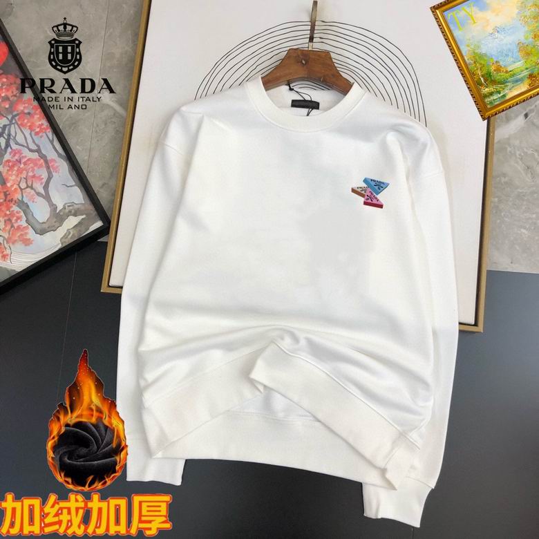 Wholesale Cheap P rada Replica Sweatshirts for Sale