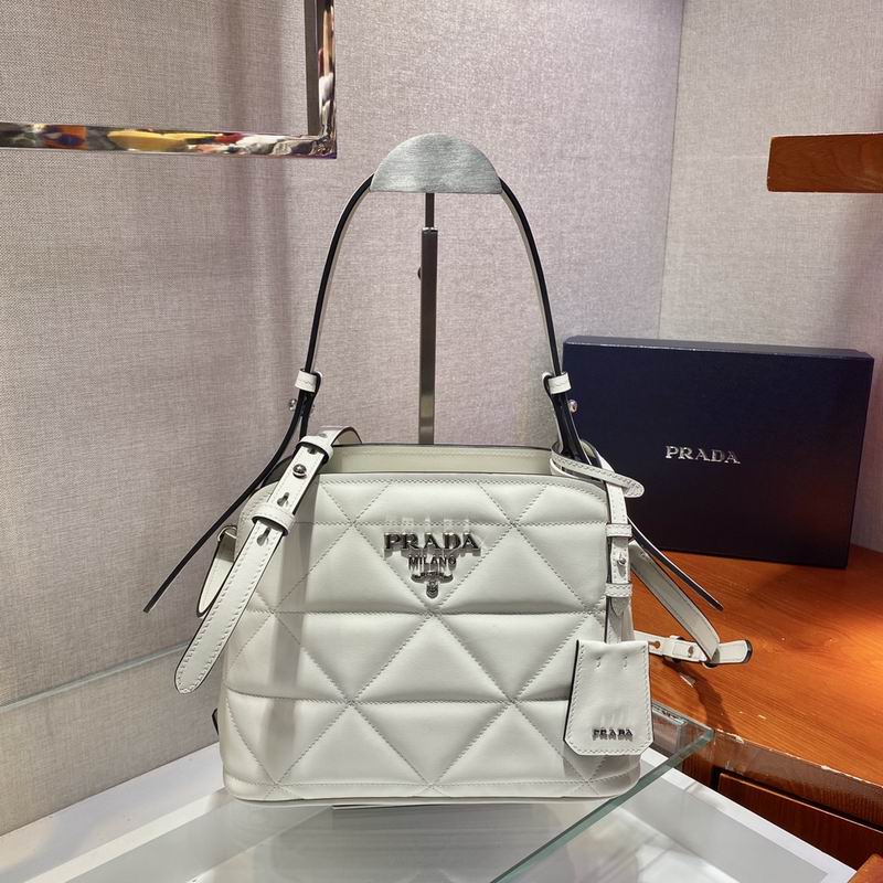 Wholesale Cheap P rada Spectrum Small Leather Top Handle Bags for Sale