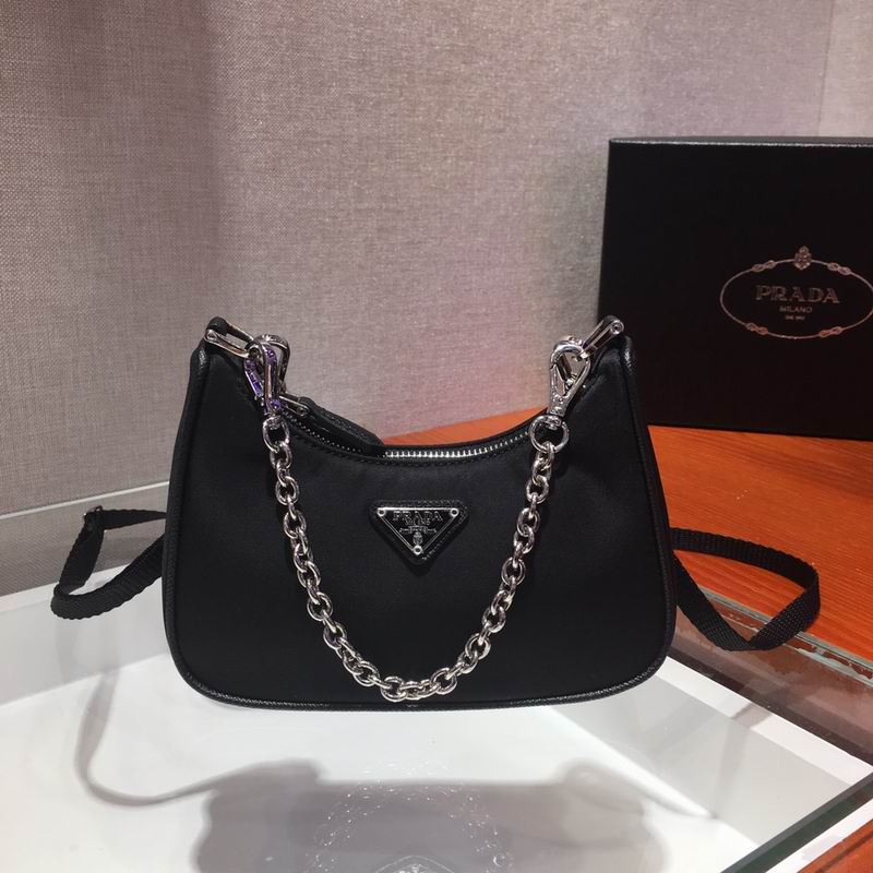 Wholesale Cheap P rada Leather Top Bags for Sale