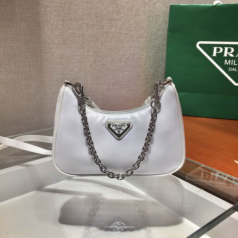 Wholesale Cheap P rada Leather Top Bags for Sale