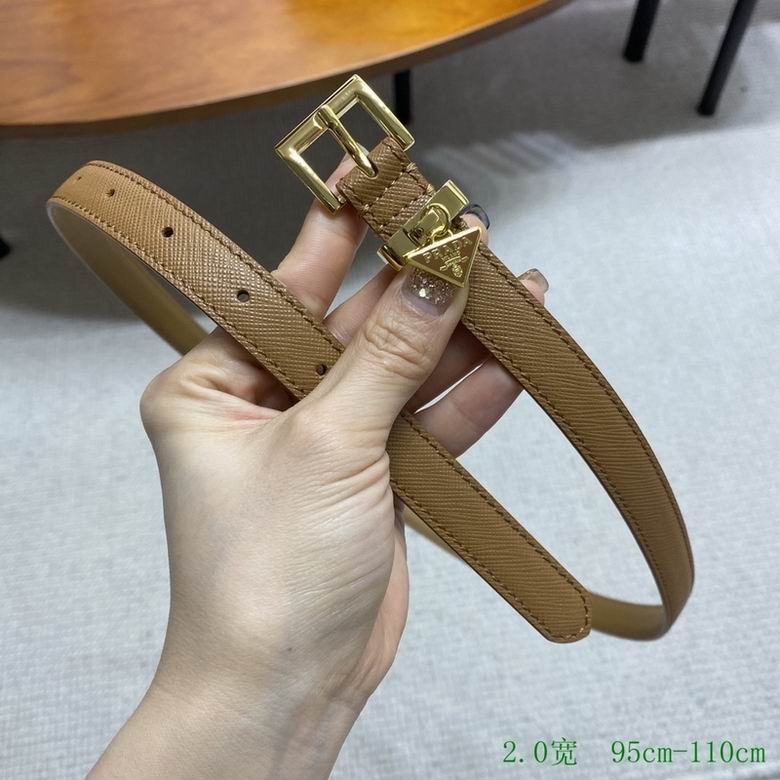 Wholesale Cheap AAA P rada Designer Belts for Sale