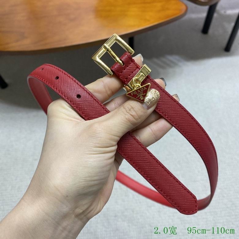 Wholesale Cheap AAA P rada Designer Belts for Sale