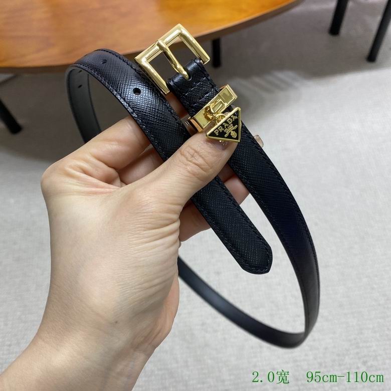 Wholesale Cheap AAA P rada Designer Belts for Sale