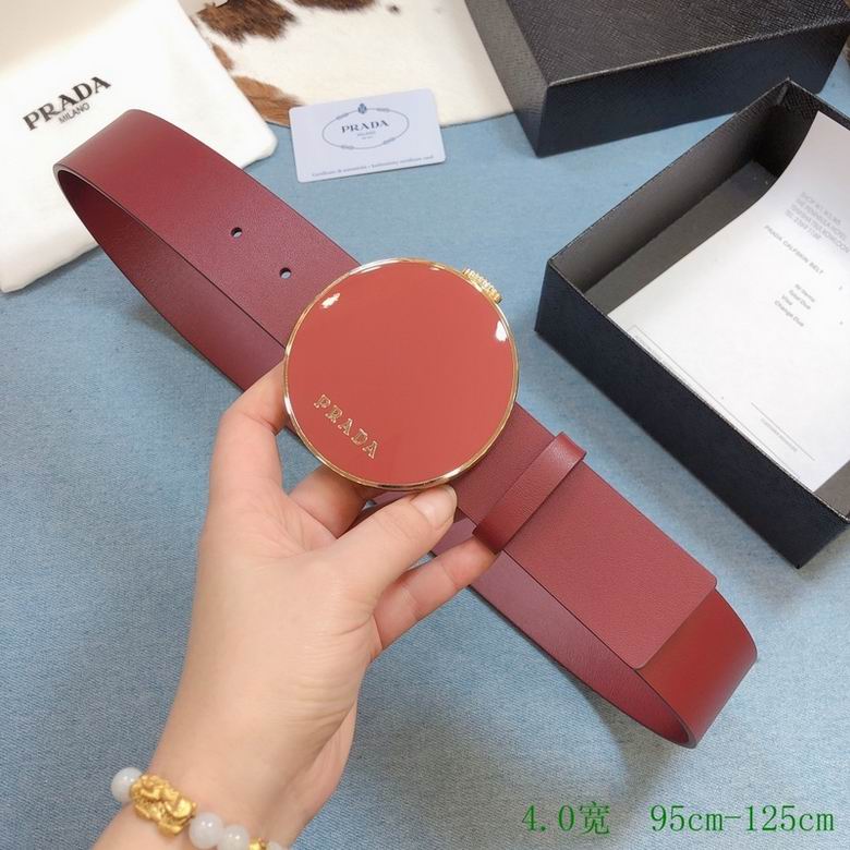 Wholesale Cheap AAA P rada Designer Belts for Sale