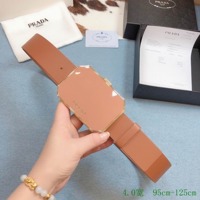 Wholesale Cheap AAA P rada Designer Belts for Sale