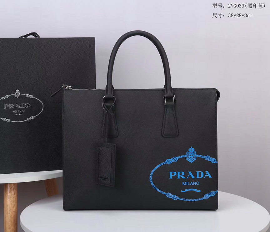Wholesale Cheap Prada Briefcases Men's Bags for sale