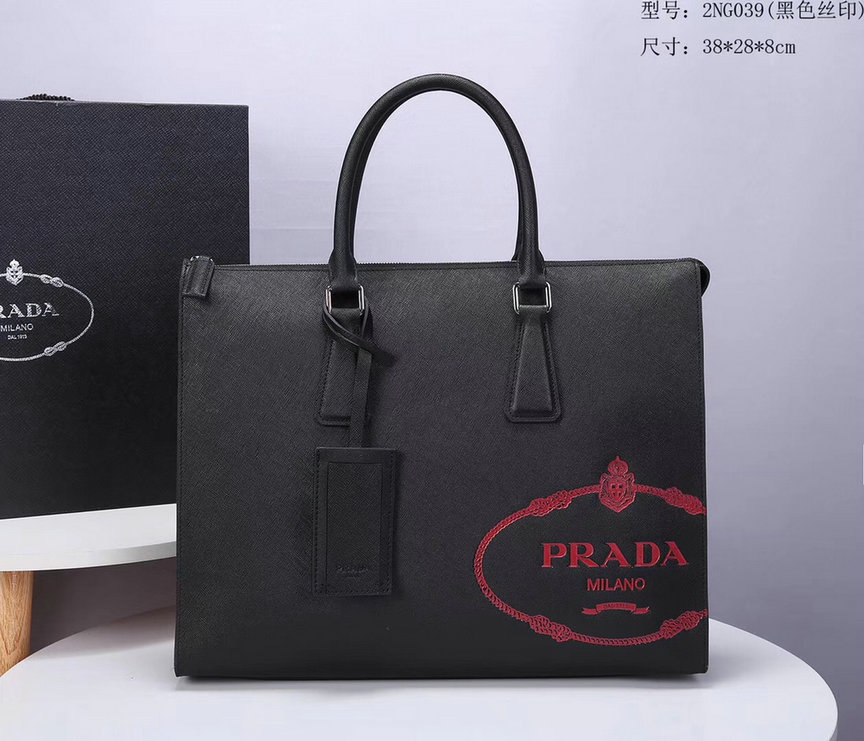 Wholesale Cheap Prada Briefcases Men's Bags for sale