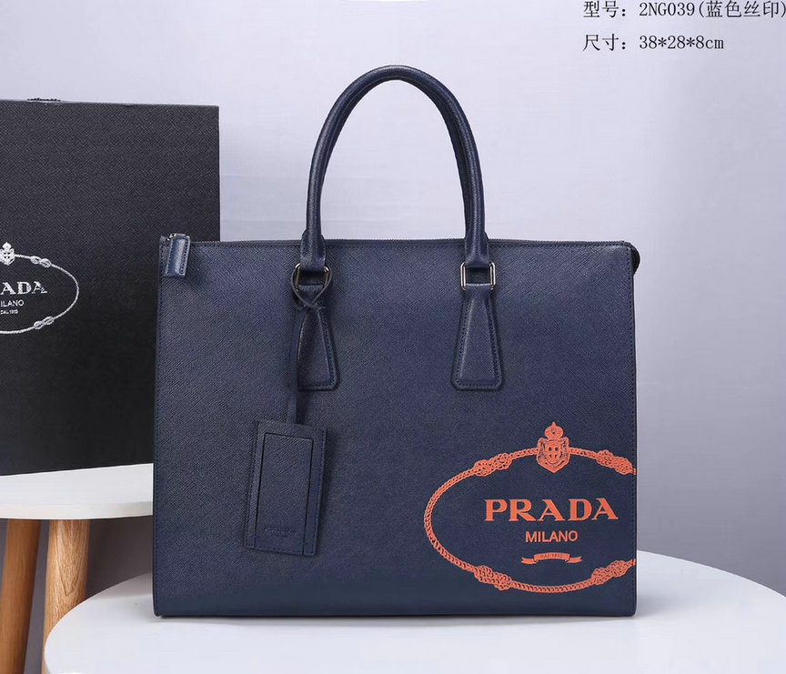 Wholesale Cheap Prada Briefcases Men's Bags for sale