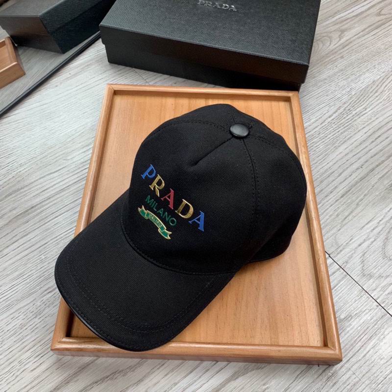 Wholesale Cheap P rada Replica Designer Caps for Sale