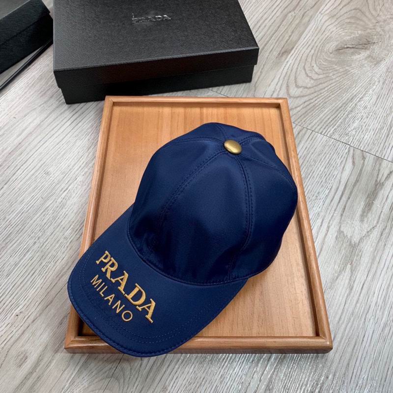 Wholesale Cheap P rada Replica Designer Caps for Sale