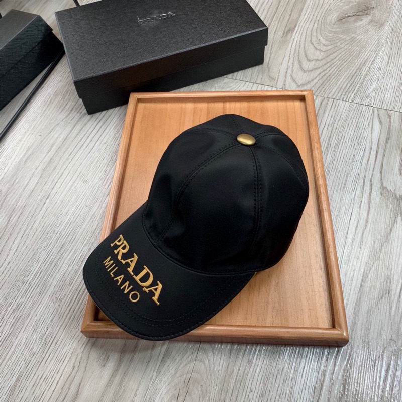 Wholesale Cheap P rada Replica Designer Caps for Sale