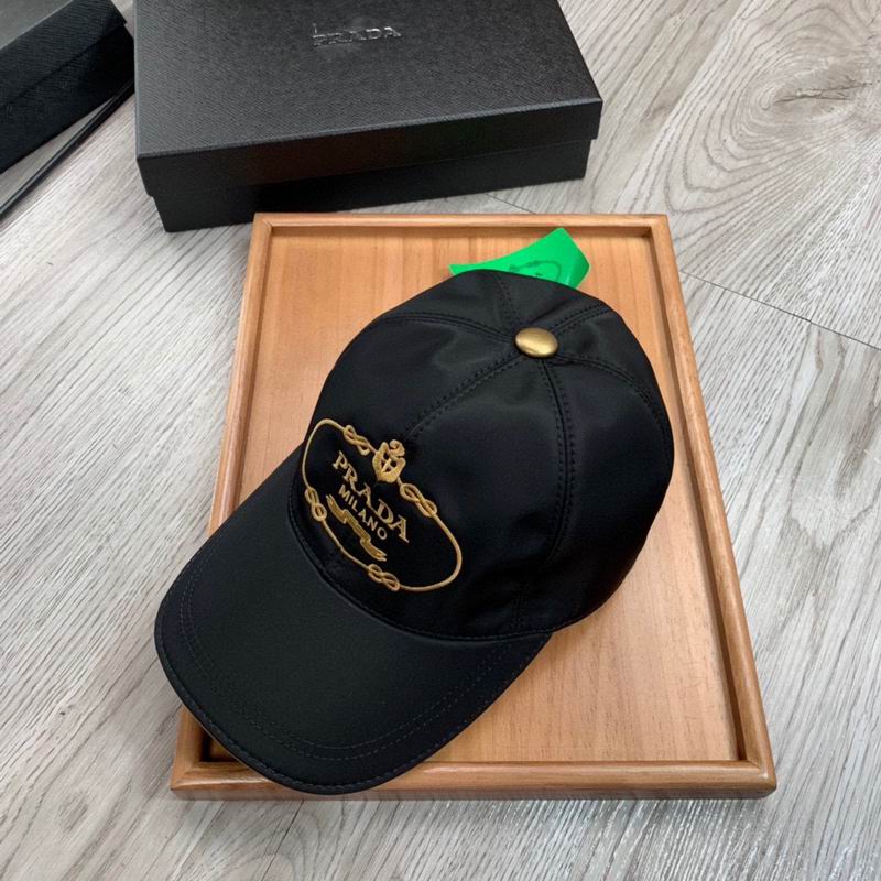 Wholesale Cheap P rada Replica Designer Caps for Sale