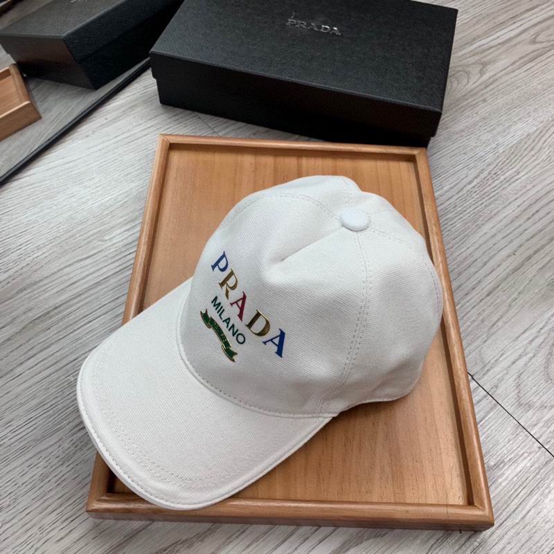 Wholesale Cheap P rada Replica Designer Caps for Sale