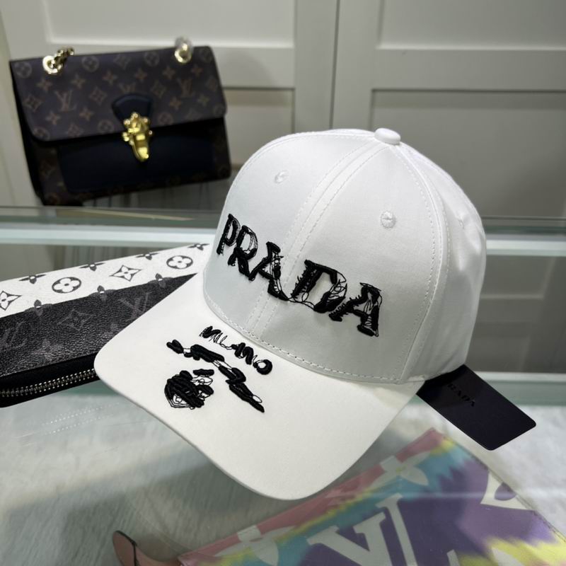 Wholesale Cheap P rada Replica Designer Caps for Sale