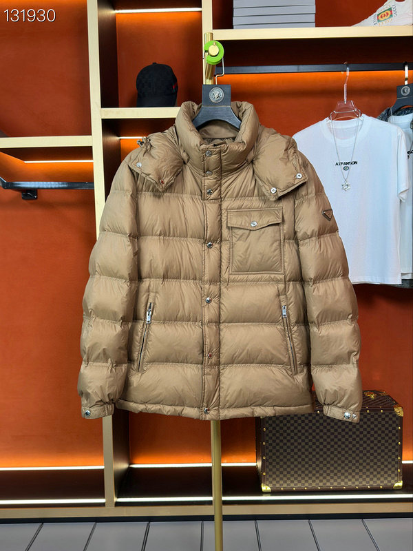 Wholesale Cheap P rada Down Jackets for Sale