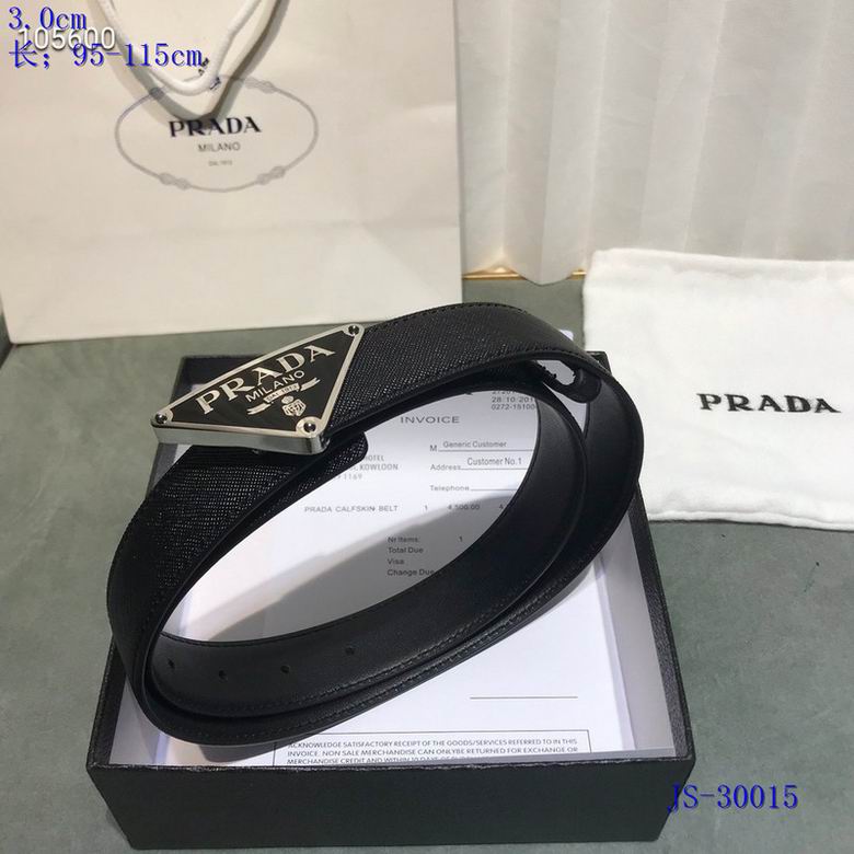 Wholesale Cheap AAA P rada Designer Belts for Sale