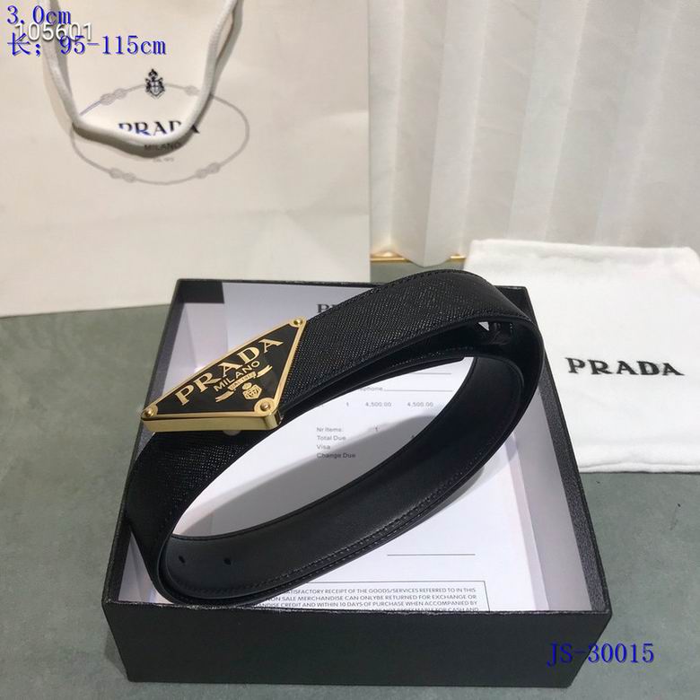 Wholesale Cheap AAA P rada Designer Belts for Sale