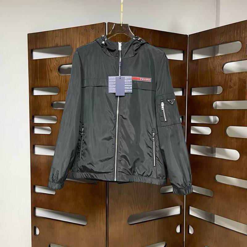 Wholesale High-quality Men's P.rada Replica Designer Jackets for sale
