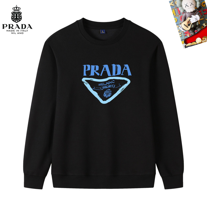 Wholesale Cheap P.rada men's Designer Sweatshirts for Sale