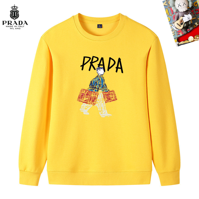 Wholesale Cheap P.rada men's Designer Sweatshirts for Sale