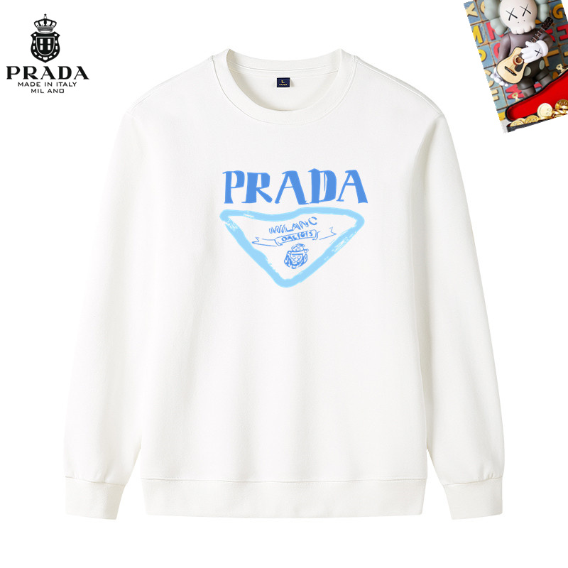 Wholesale Cheap P.rada men's Designer Sweatshirts for Sale
