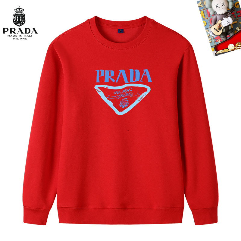 Wholesale Cheap P.rada men's Designer Sweatshirts for Sale