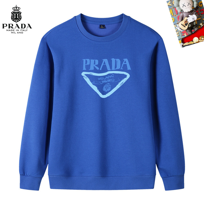 Wholesale Cheap P.rada men's Designer Sweatshirts for Sale