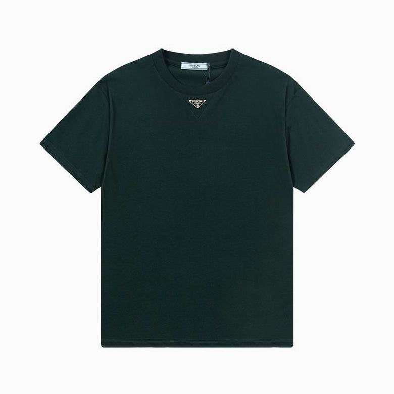 Wholesale Cheap High quality Men's Prada Short Sleeve Replica Designer T Shirts for Sale