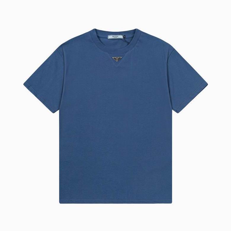 Wholesale Cheap High quality Men's Prada Short Sleeve Replica Designer T Shirts for Sale