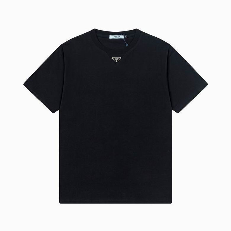 Wholesale Cheap High quality Men's Prada Short Sleeve Replica Designer T Shirts for Sale