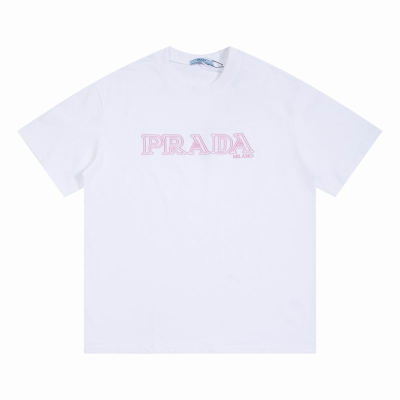 Wholesale Cheap High quality Prada Short Sleeve Replica Designer T Shirts for Sale